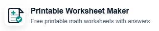 Printable Worksheet Maker