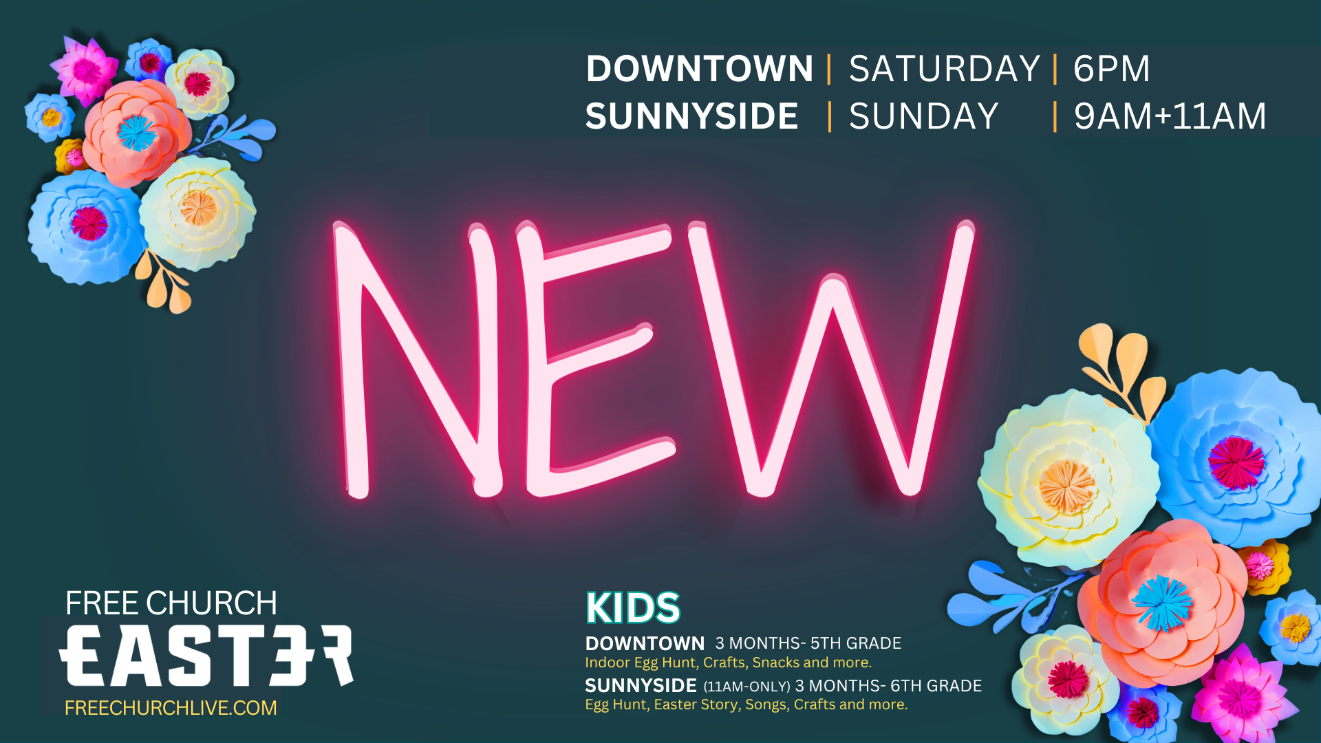 NEW Easter at Free Church 