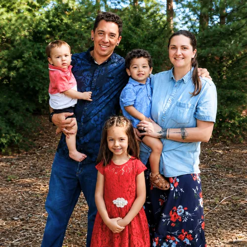 Silva Family in Philadelphia and Brazil