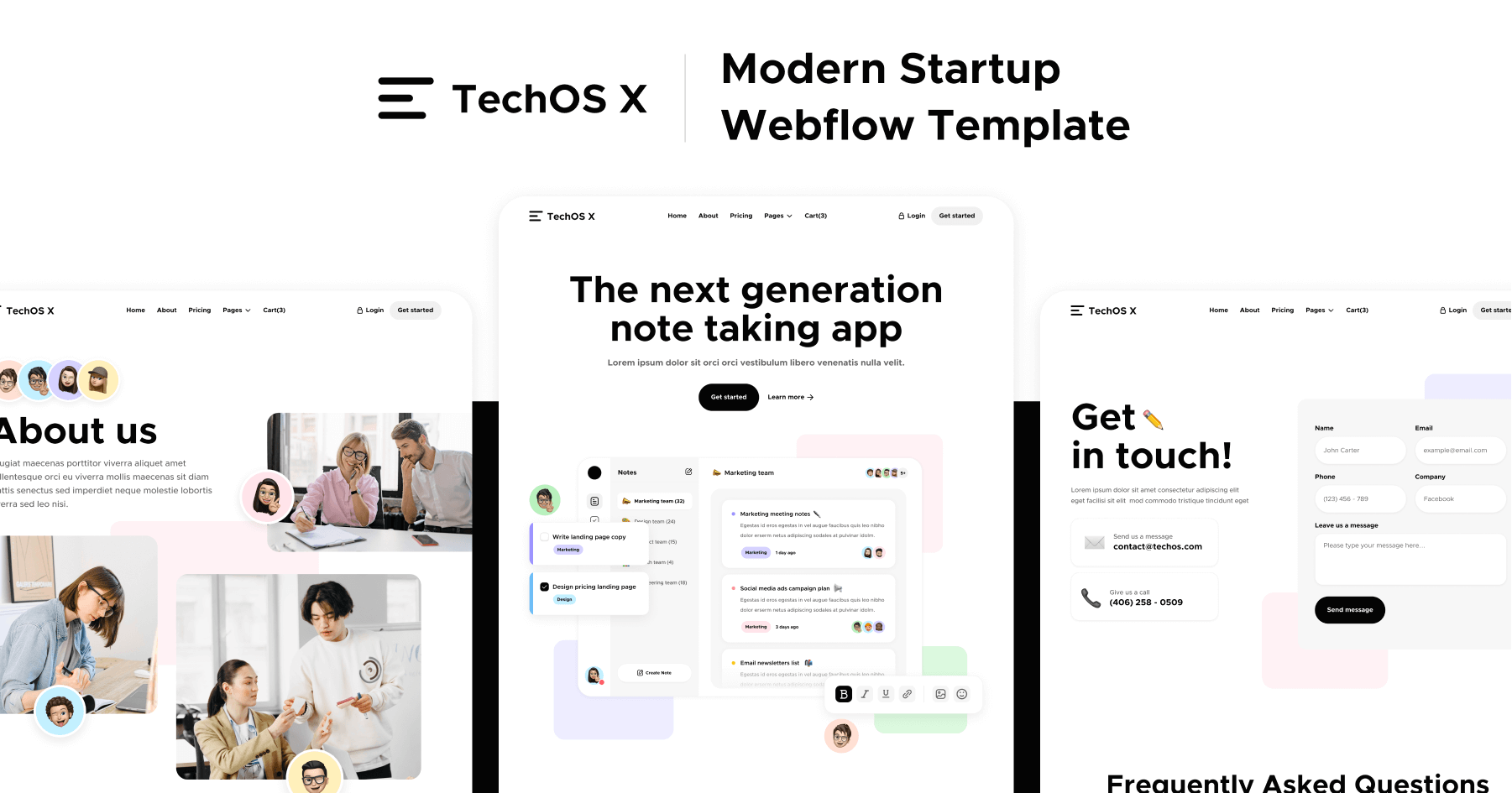 Pricing - TechOS X - Webflow Ecommerce website template