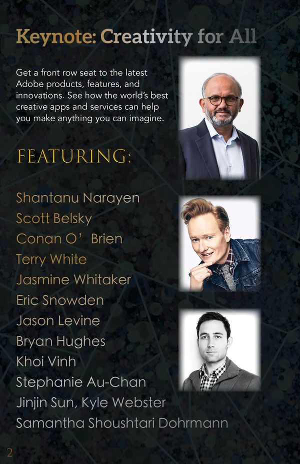 Program Page 2 - Speakers