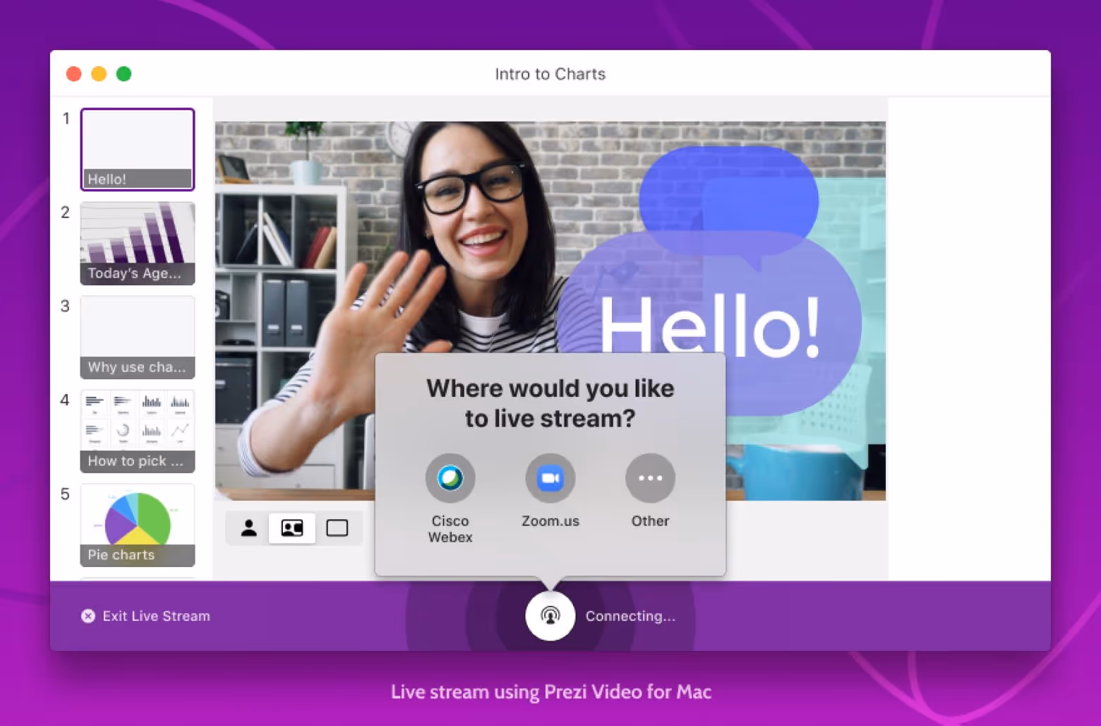 Prezi Video presentation