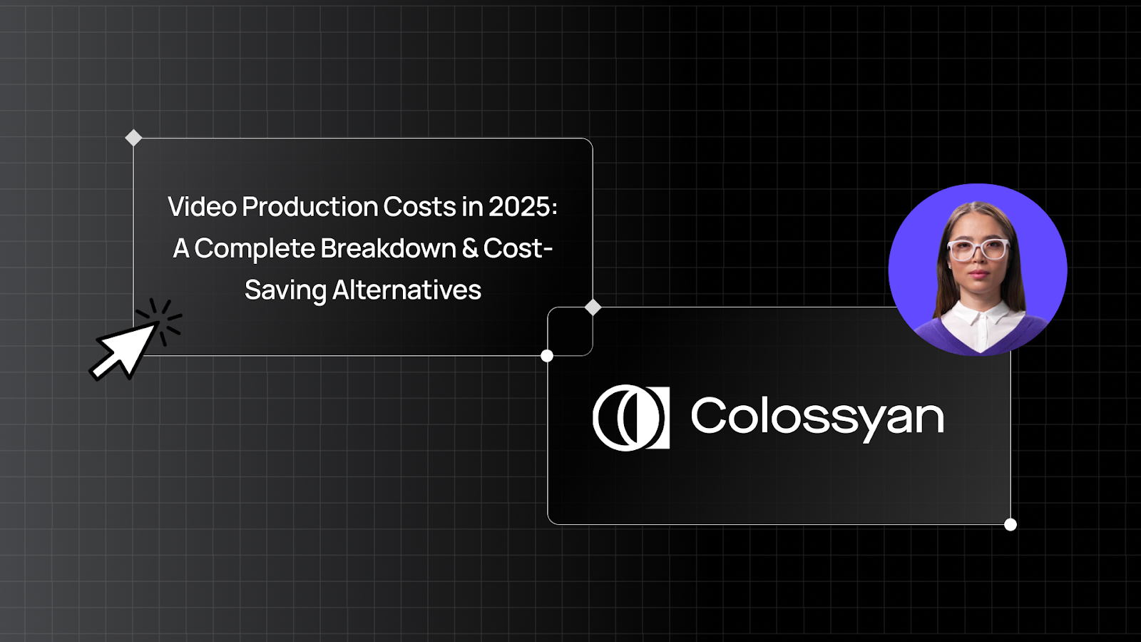 Video production costs title slide