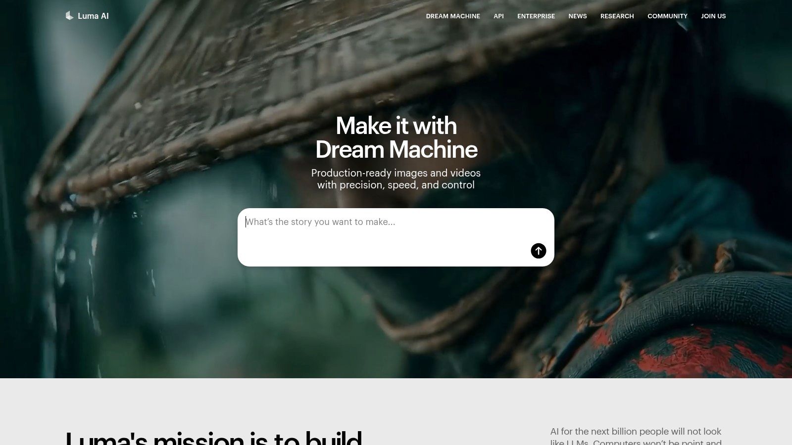 Luma AI – Dream Machine