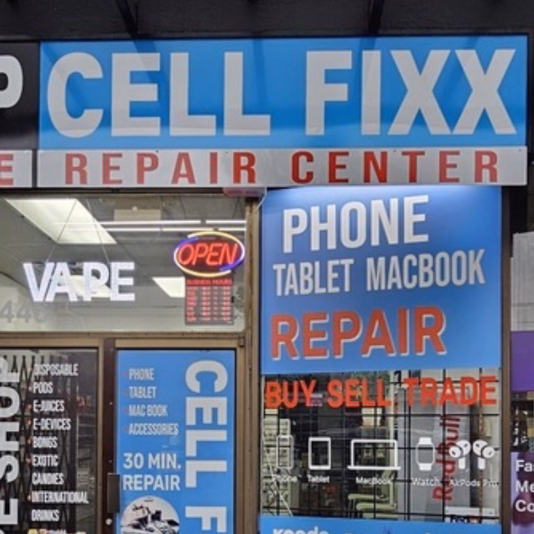 Cellfixx store in Vancouver