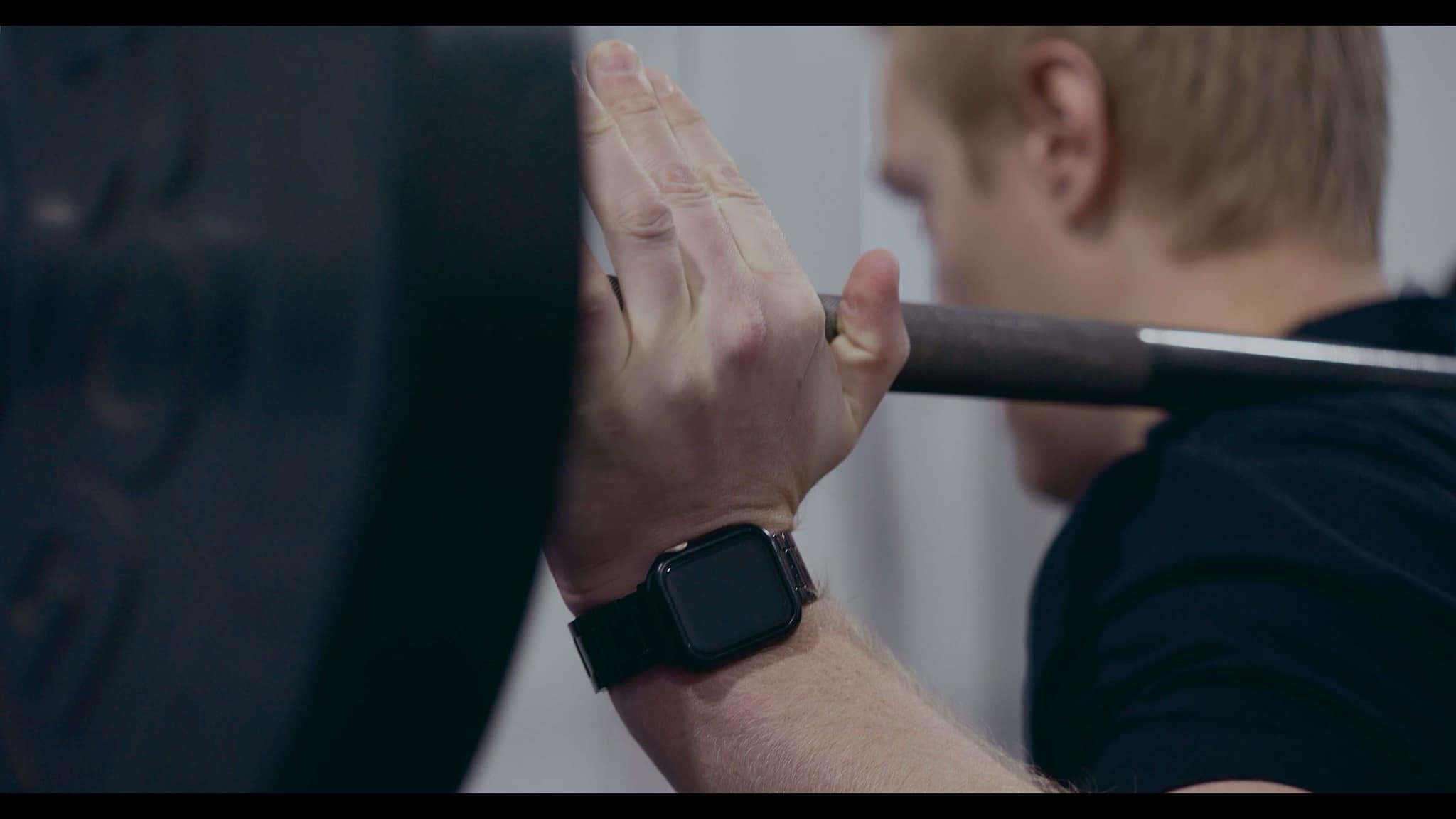 Patient working with a provider at a performance physical therapy clinic in Bismarck, ND