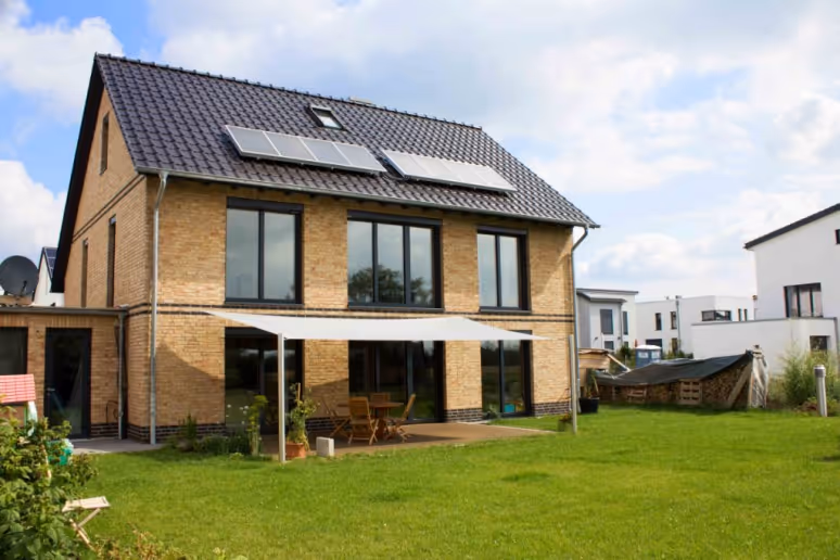 Einfamilienhaus in Passivhausbauweise