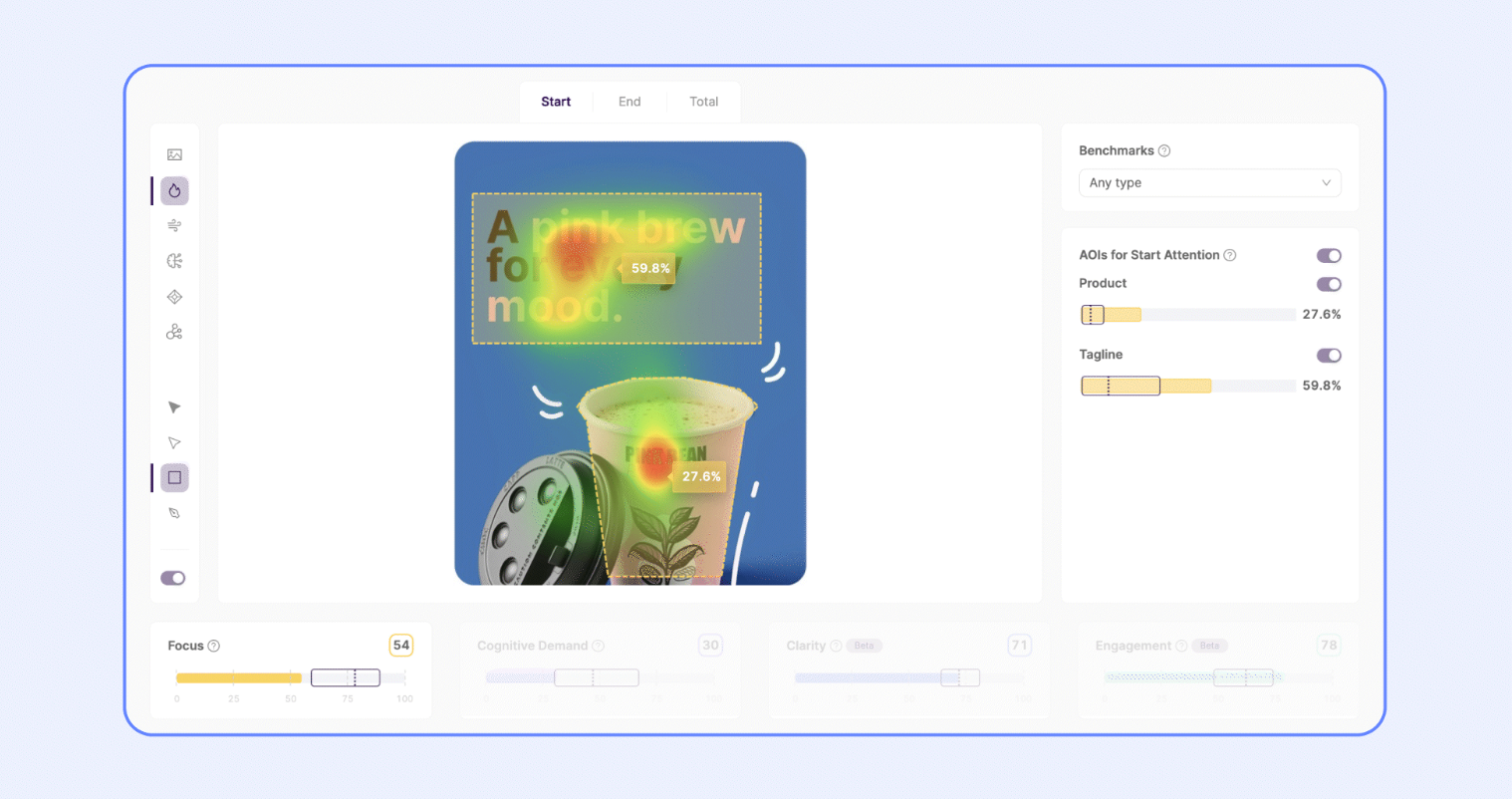 Neurons AI predicts recall using attention heatmaps