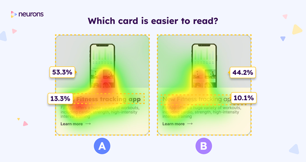 Marketers use Neurons AI for side-by-side creative comparisons