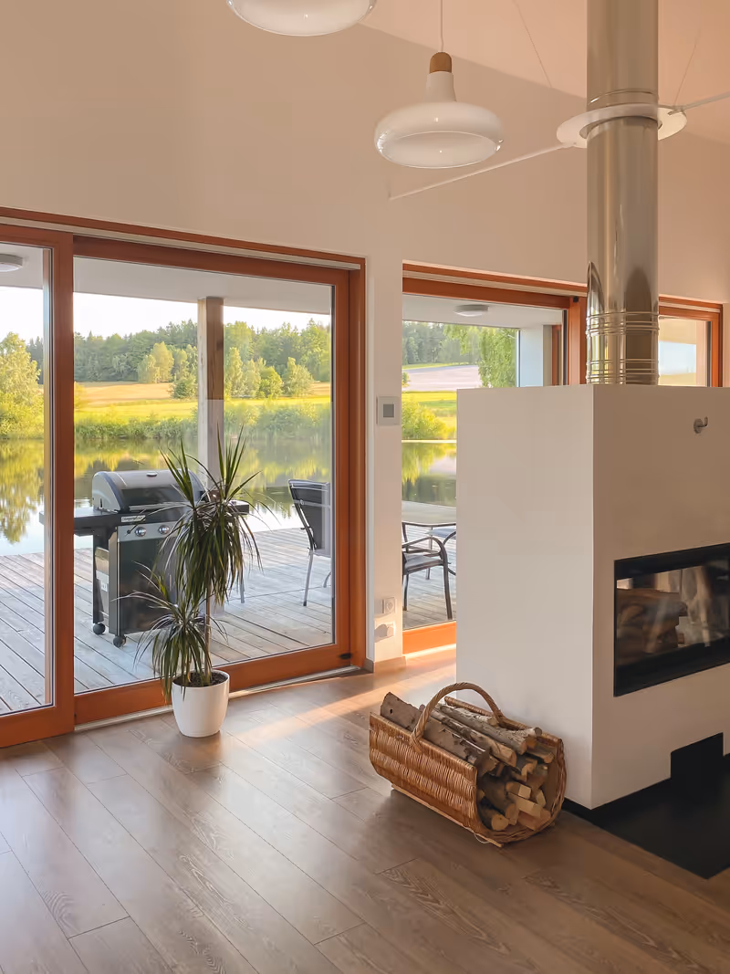 Dům nad vodou slow travel ubytování dovolená na Vysočině