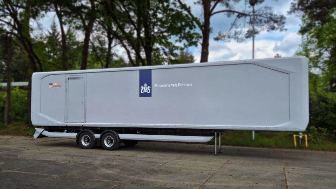 Guardiaris Delivers Mobile Training Center to the Netherlands Ministry of Defence