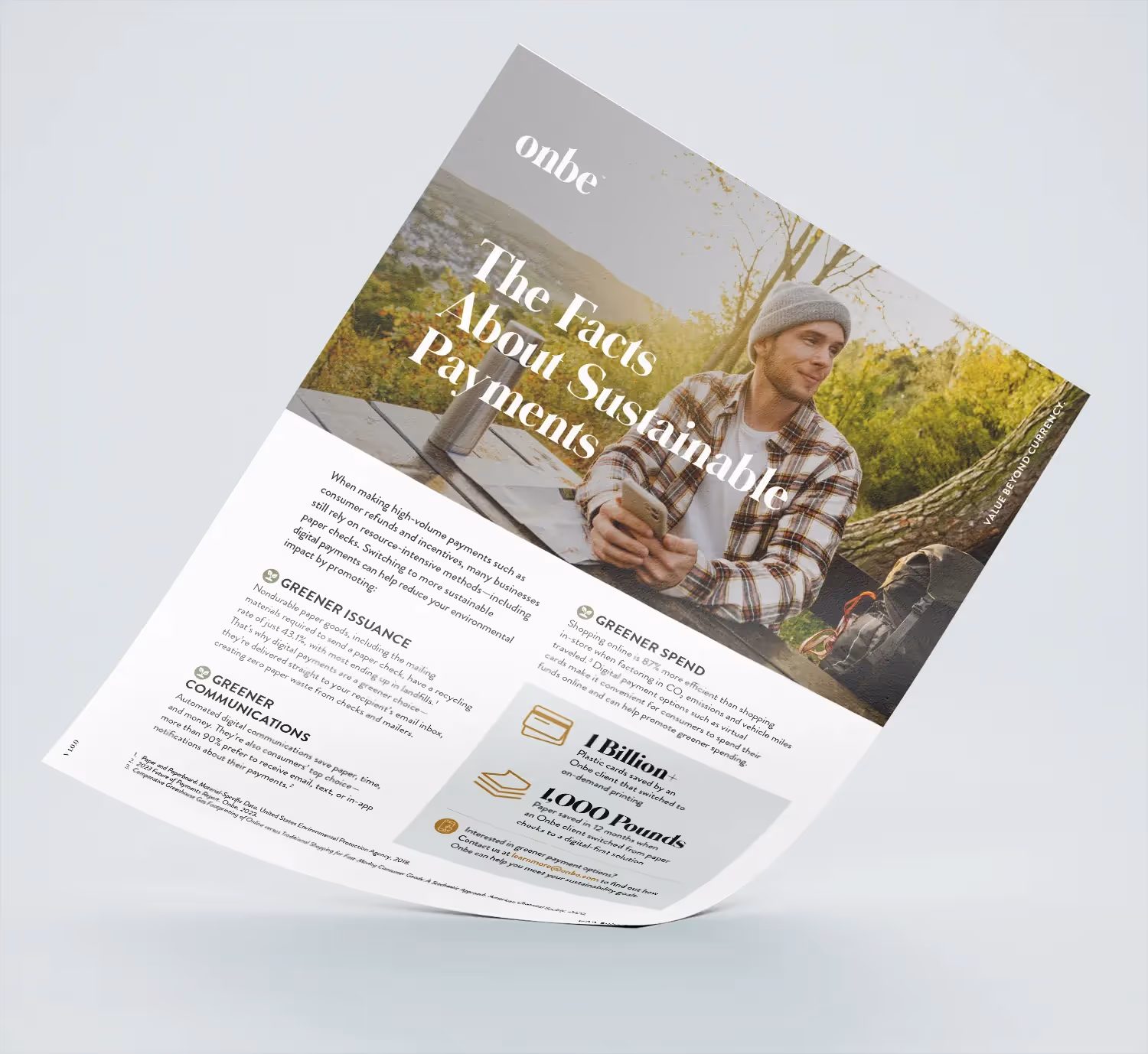 Greener Payments fact Sheet