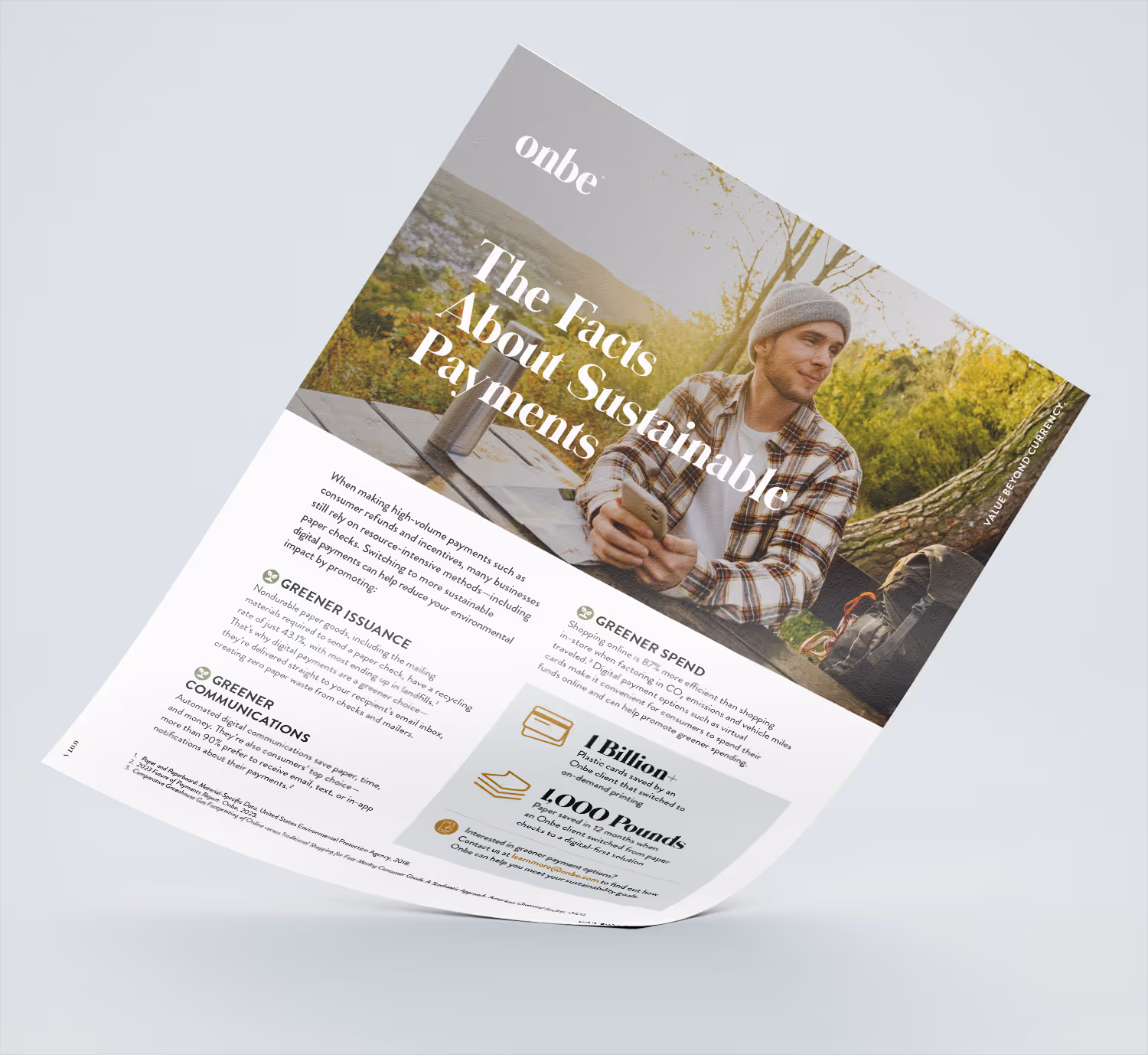 Greener Payments Fact Sheet