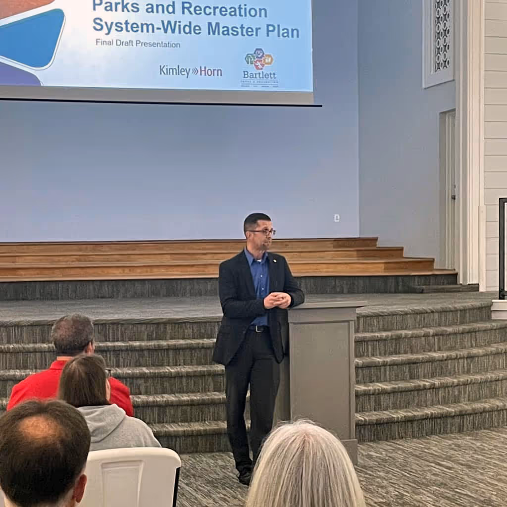 Bartlett Board of Mayor and Aldermen Approve Parks' Master Plan