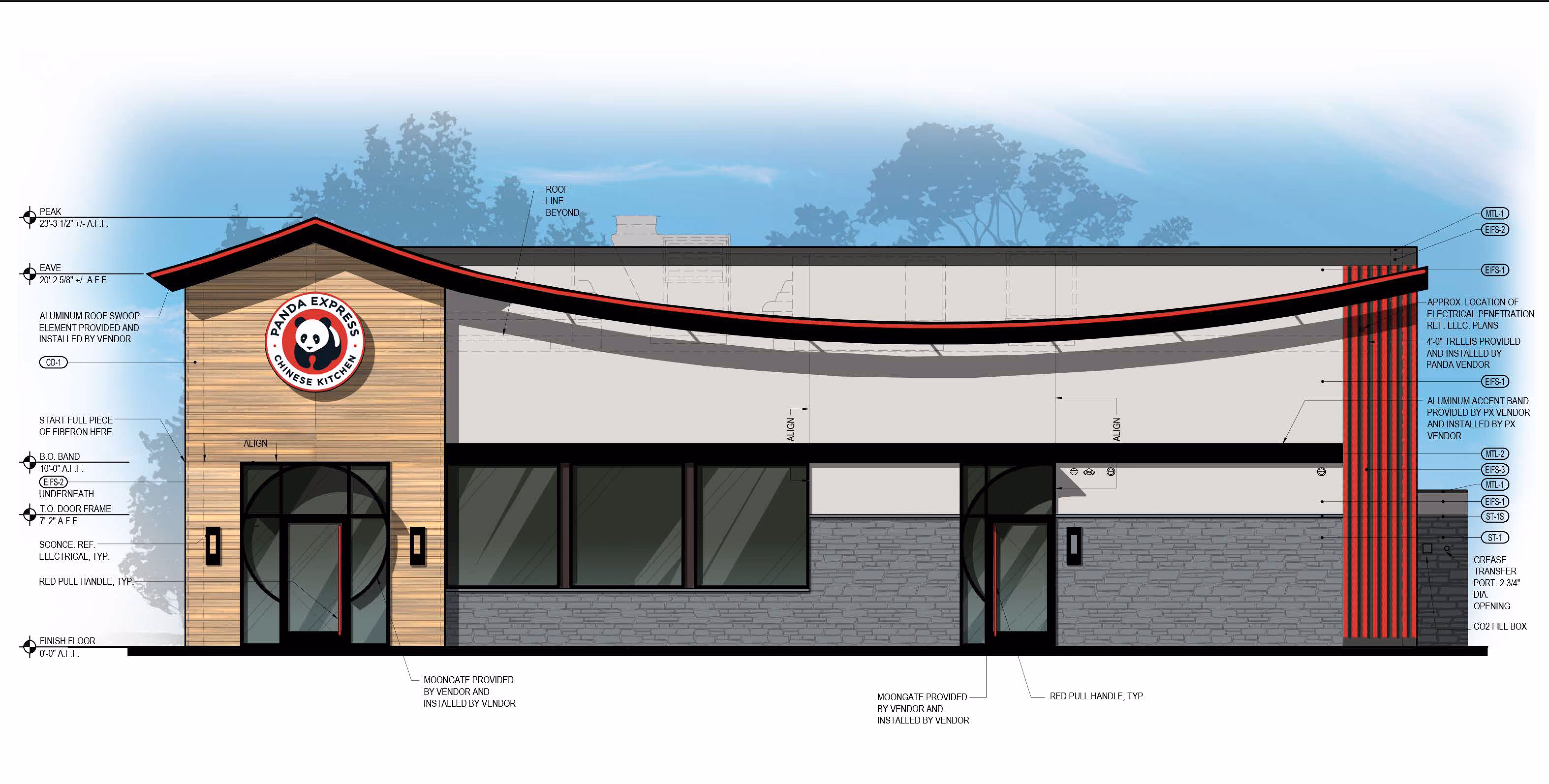 Bartlett Restaurant Development: Panda Express to Replace Colton’s on U.S. 64