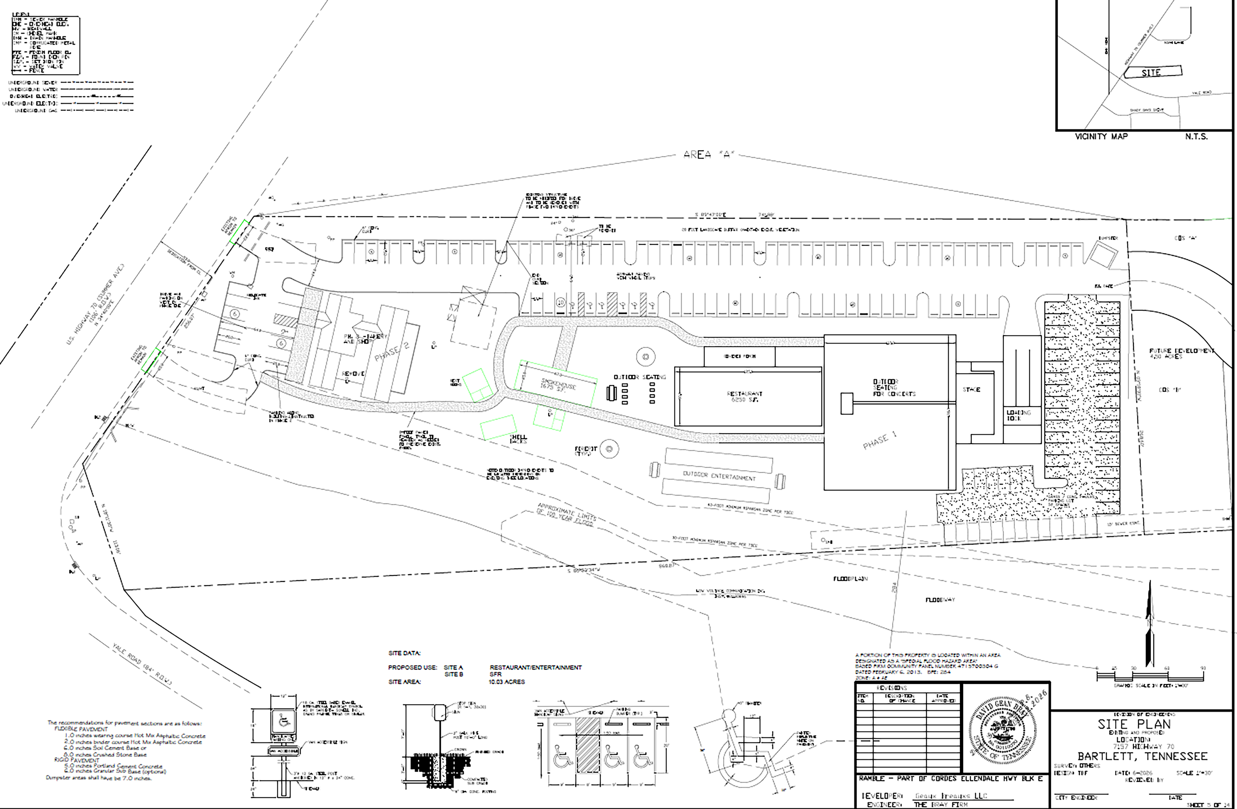 Ramble on Summer Development Moves Closer to Construction in Bartlett