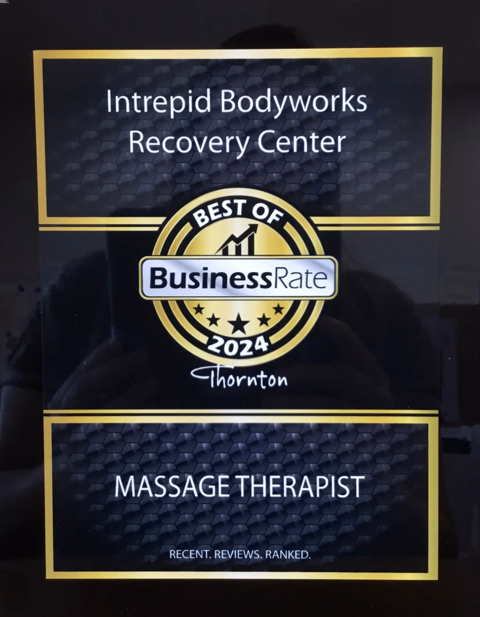 Best of 2024 Business Rate Massage Therapist award