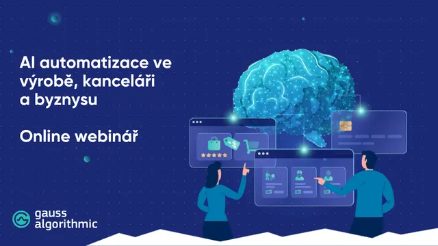 Online webinář AI automatizace ve výrobě 