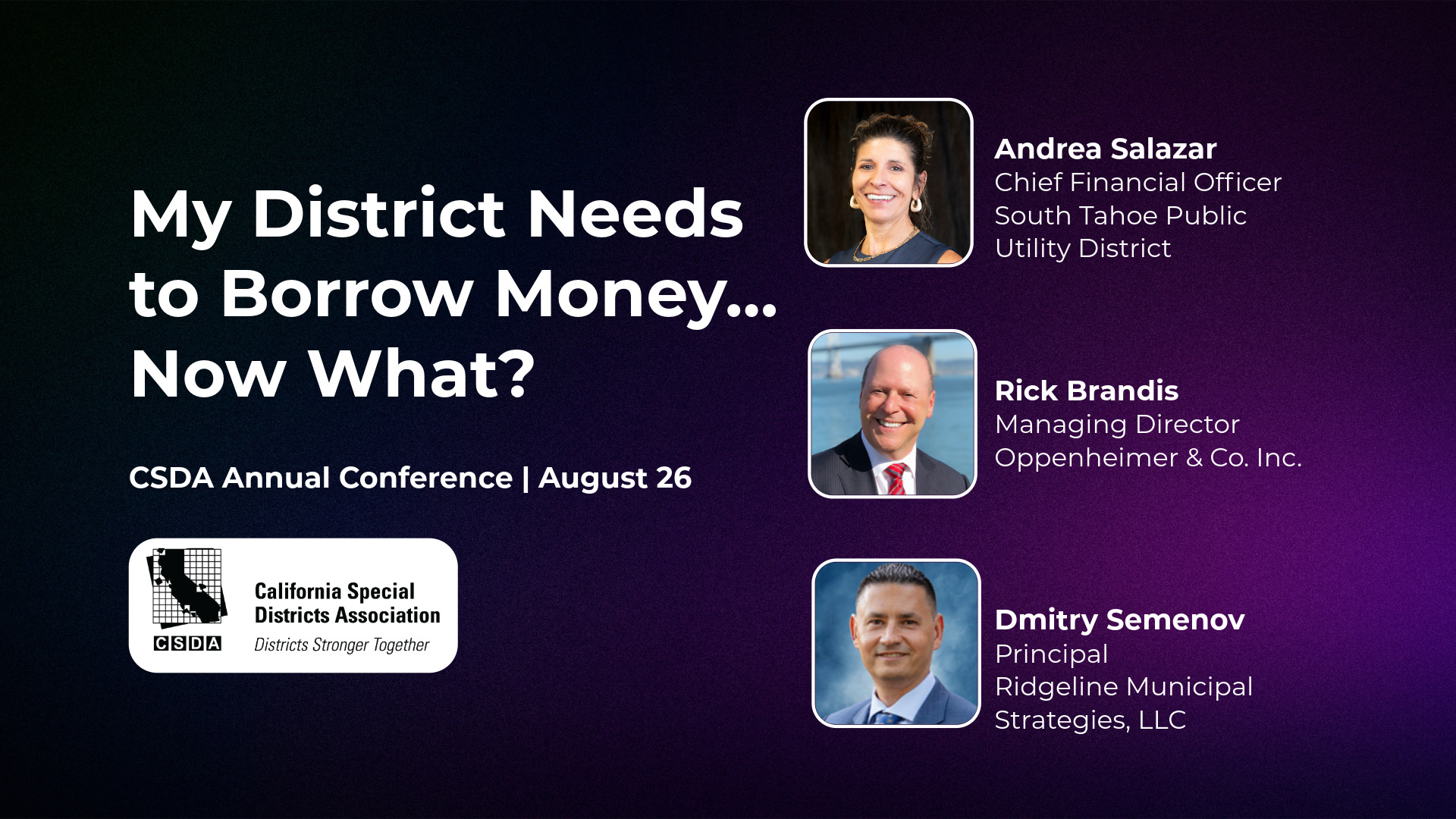 My District Needs to Borrow Money… Now What?