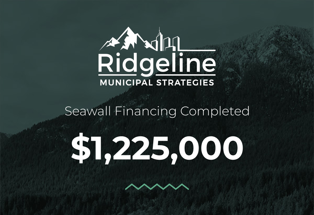 Pajaro Dunes Geologic Hazard Abatement District: $1,225,000 Seawall Project Financing Completed