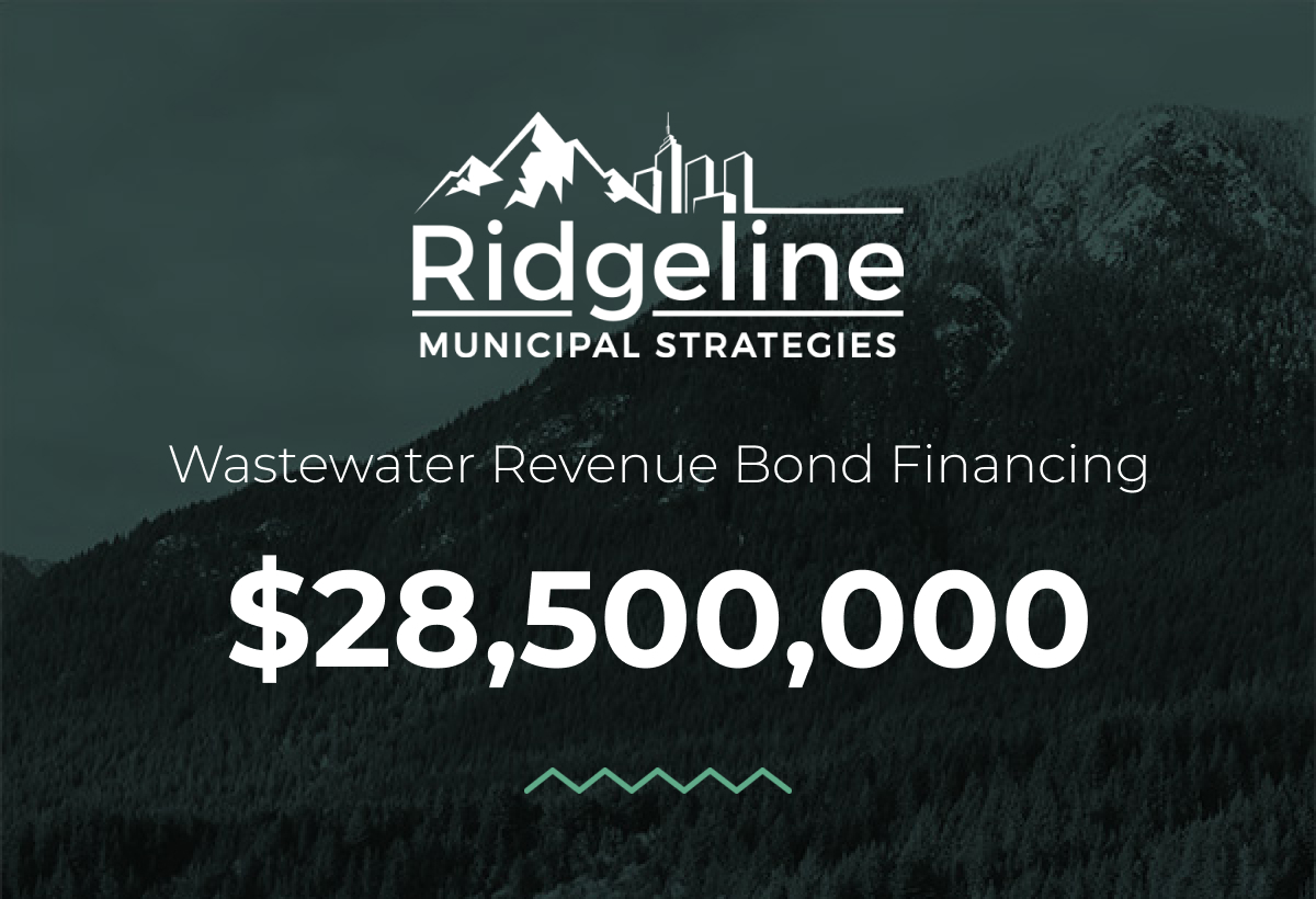 Las Gallinas Valley Sanitary District: $28,500,000 Wastewater Revenue Bond Financing for New Laboratory Building & Pump Station Improvements