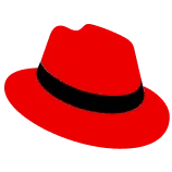 red hat logo representing linux device management for enterprise environments