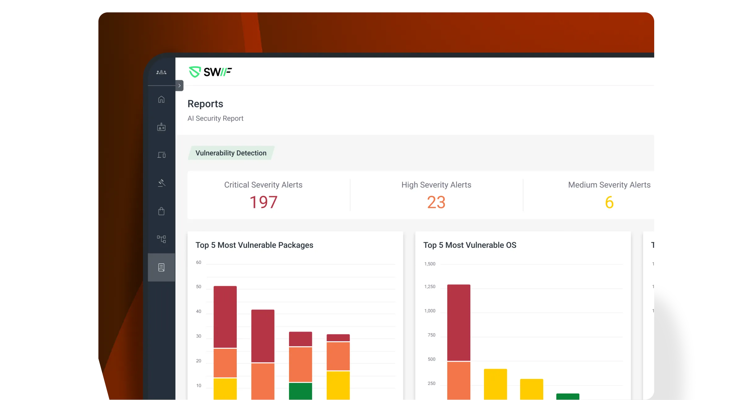 Tux Linux logo on Swif.ai background representing Linux remote device management