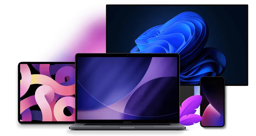 Unified endpoint management dashboard showing Swif.ai MDM software managing Apple, Windows, and Linux devices from one platform