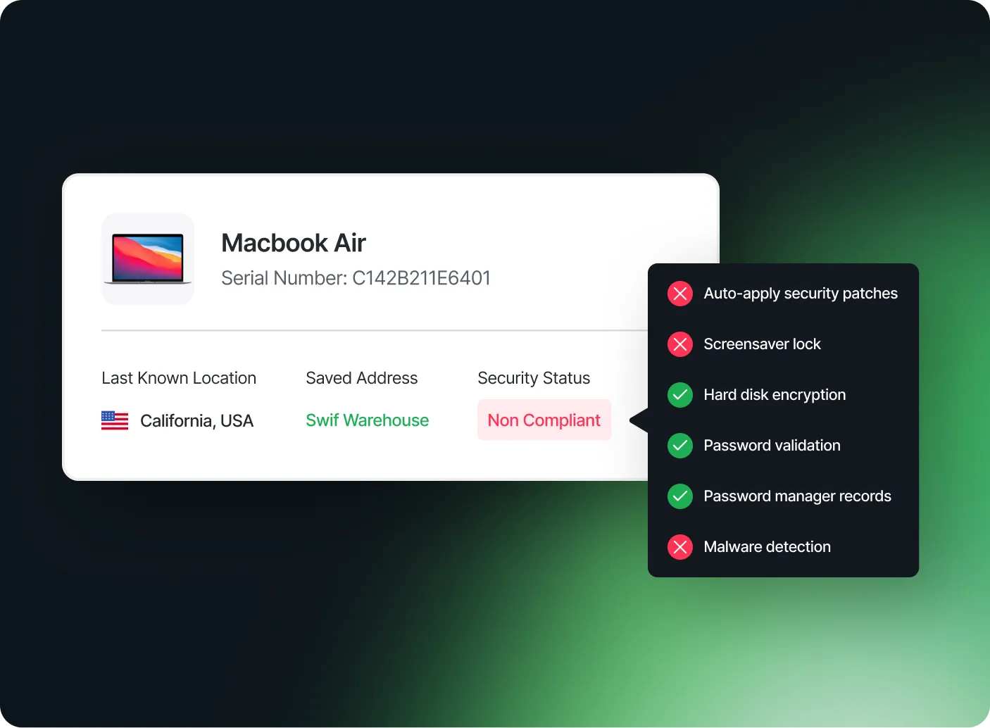 Swif.ai's Zoom integration automates account provisioning, enforces access control during offboarding, and simplifies user permissions. Reduce manual overhead and stay in control throughout the employee lifecycle. MDM Software helps keep user access aligned with device status.