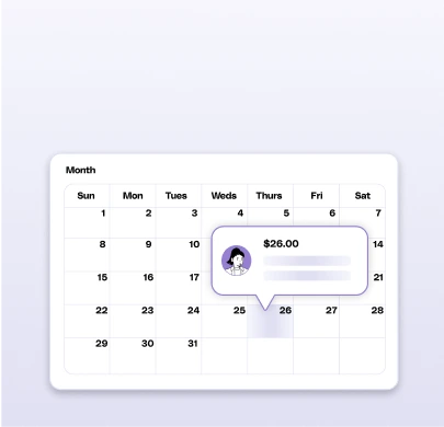 Teamfi pick a date to donate calendar fundraiser option for teams, clubs, or organizations.