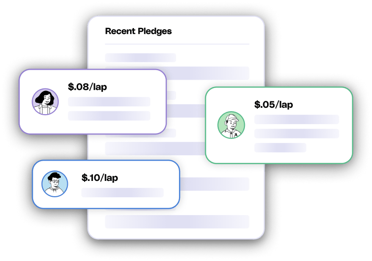 Teamfi custom a-thon fundraiser image.