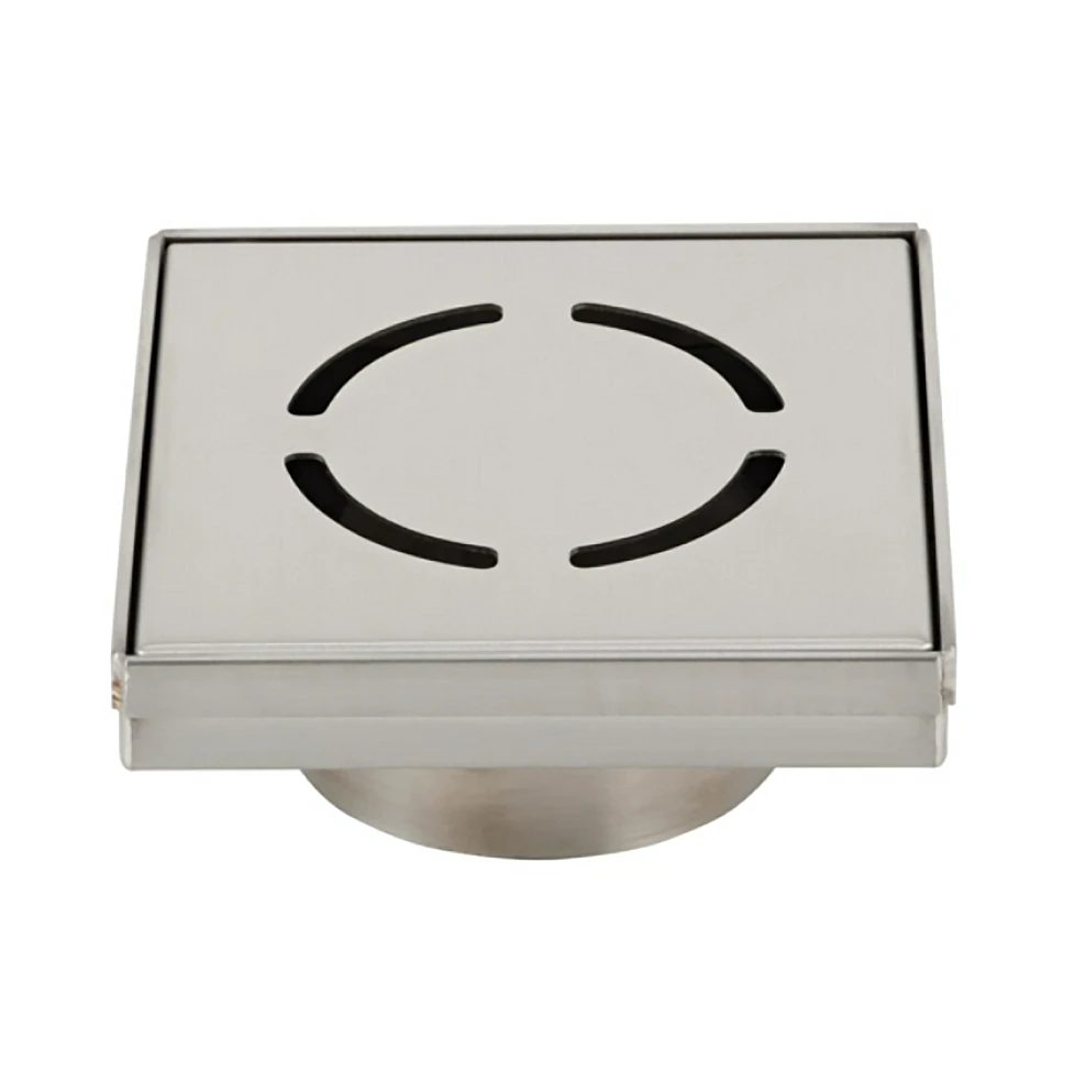 ABI Harper Square Floor Waste 128mm - Stainless Steel