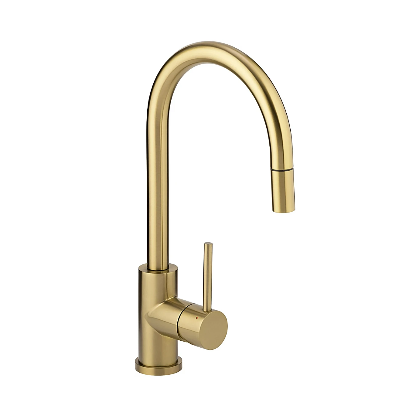ABI Elysian Commercial Pull Out Sink Mixer - Brushed Brass