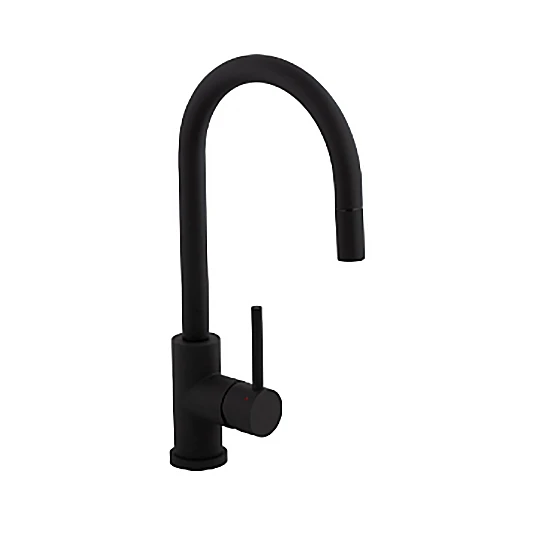 ABI Elysian Commercial Pull Out Sink Mixer - Matte Black