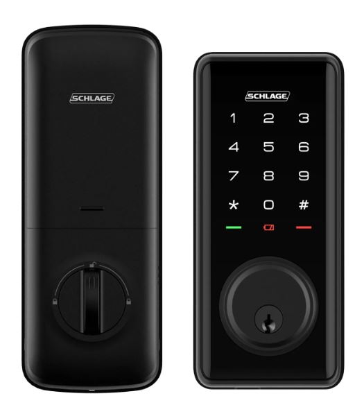 Schlage Ease™ S1 Smart Keyless Deadbolt Black