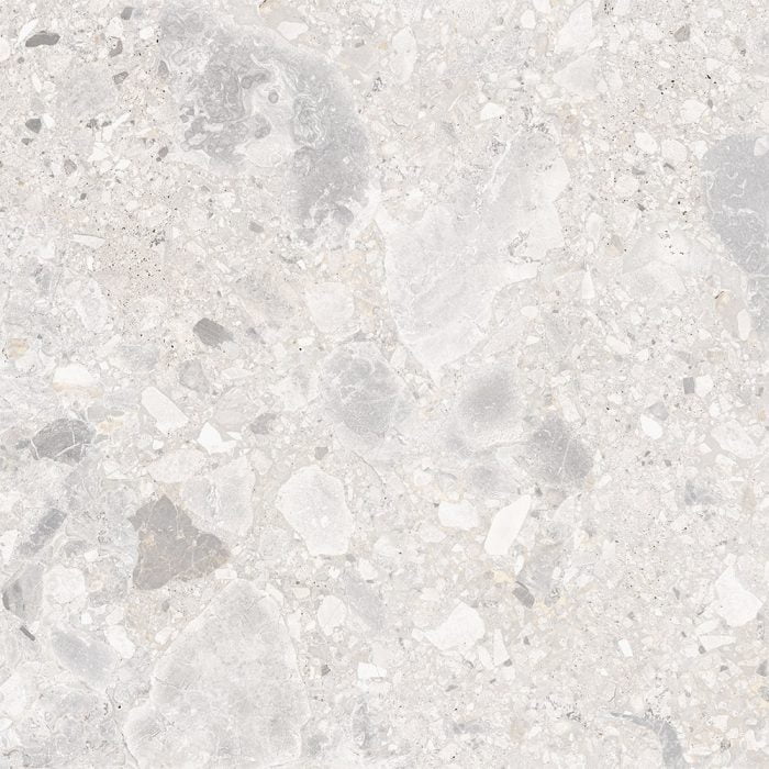Tiles - 450mm x 450mm - Terrazzo Ceppo White