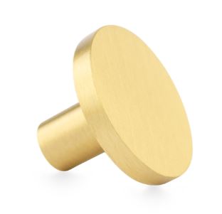 ABI Handle - Elsa Cabinetry Knob - Brushed Brass