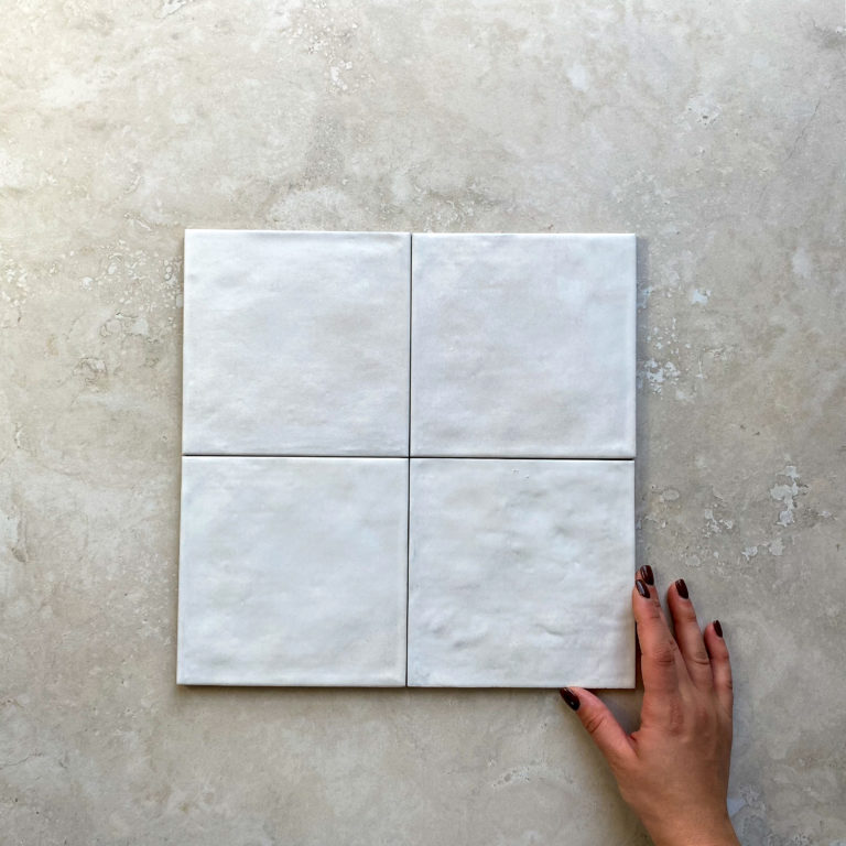 Feature Tile - 150 x 150mm - Contemporary Coconut Milk Matt