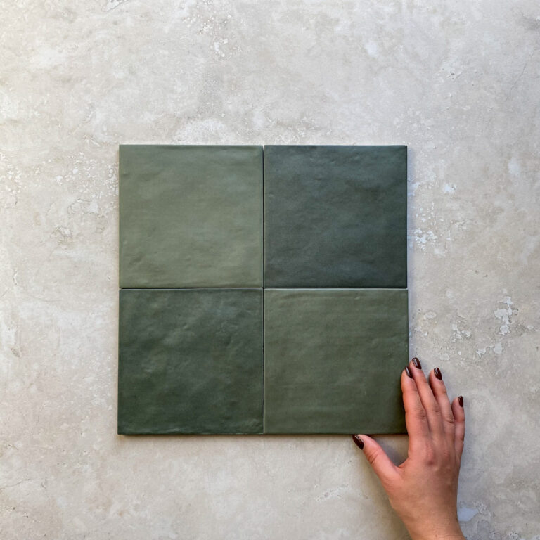 Feature Tile - 150 x 150mm - Contemporary Forest Matt