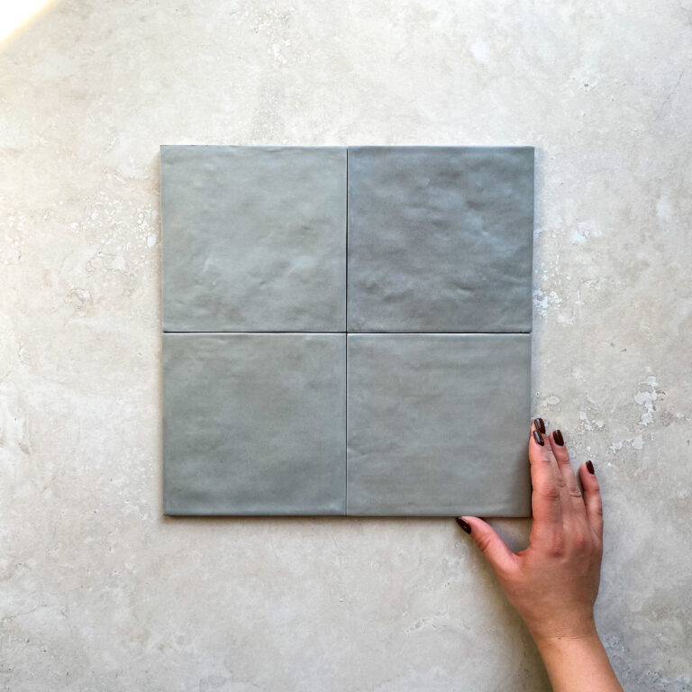 Feature Tile - 150 x 150mm - Contemporary Mineral Grey Matt