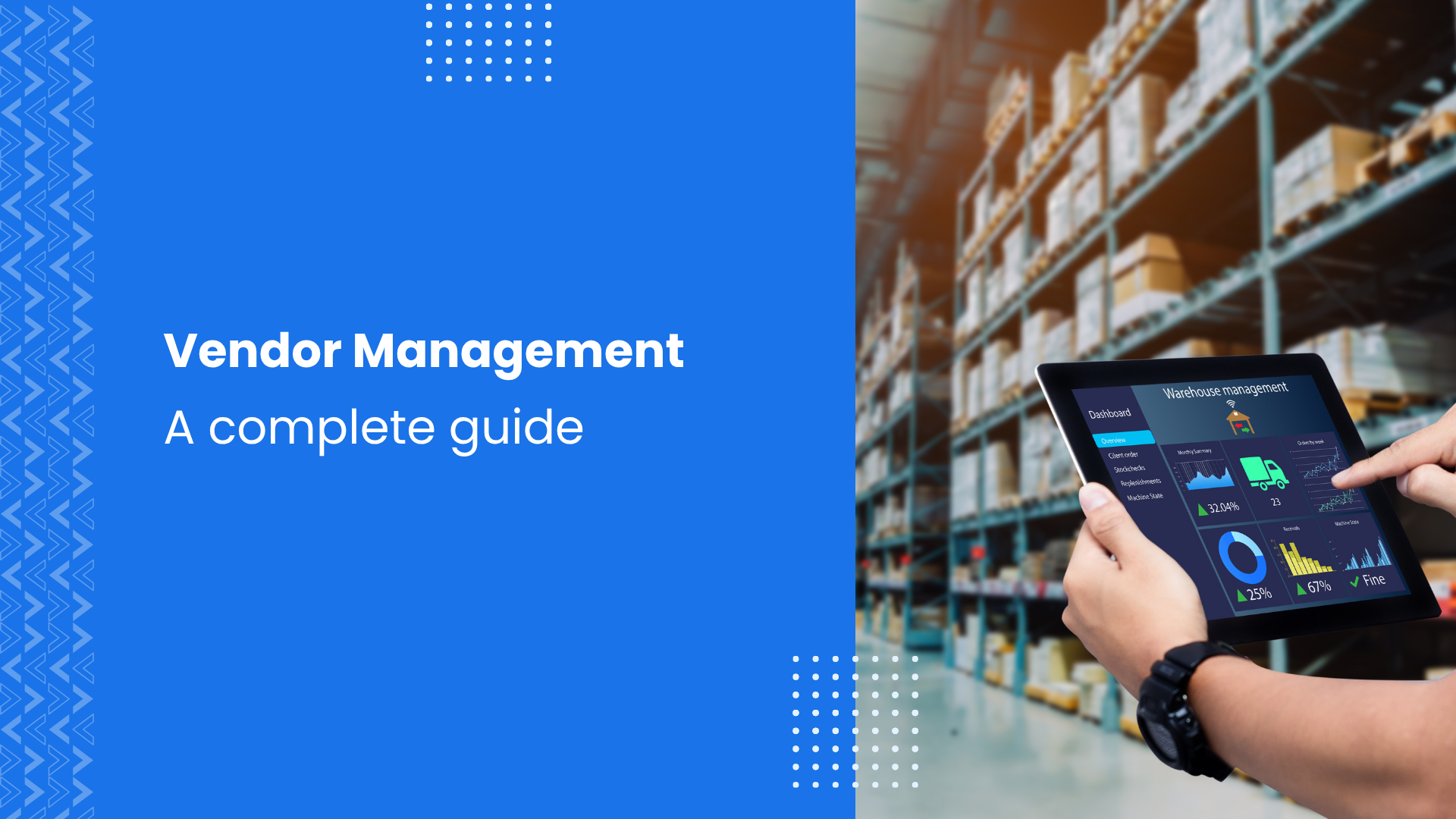Blog cover photo - vendor management