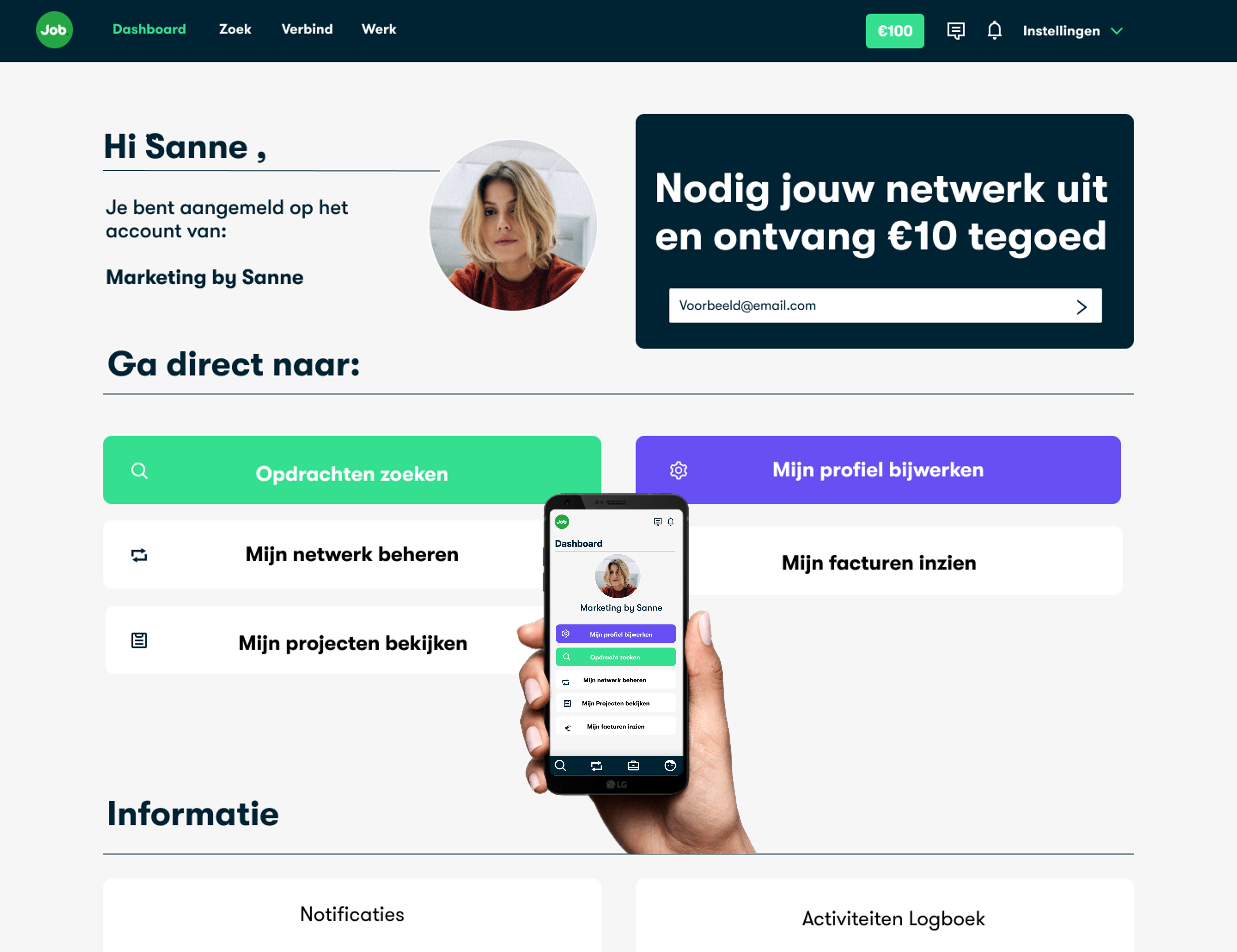 Dashboard ZZP