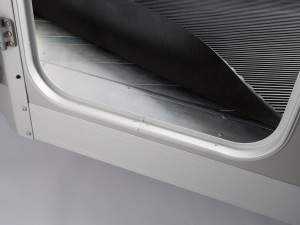 Aluminium Vloer en Rubberen mat