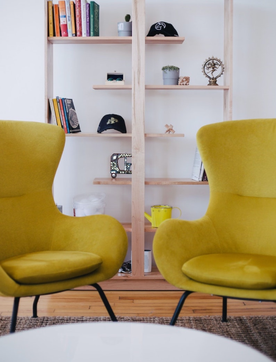 Office with 2 chairs
