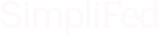 SimpliFed Logo white
