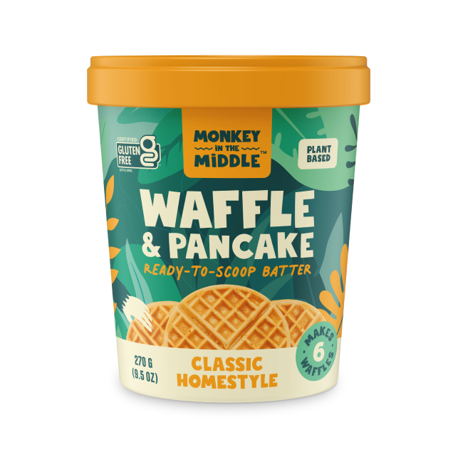 Classic Homestyle Waffle/Pancake Mix Packaging