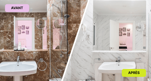 Before/After Bathroom