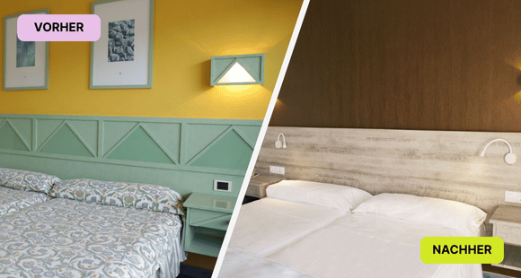 Vorher Nachher Bettgestell