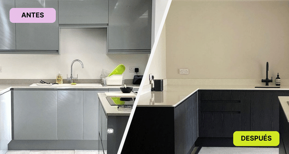 Avant et après cuisine