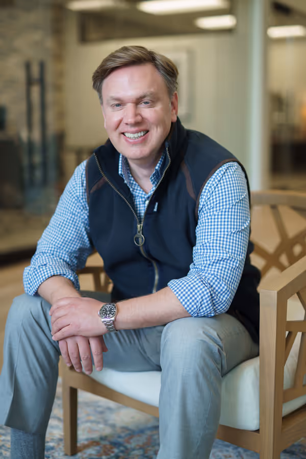 Andrew Brock portrait host of the podcast